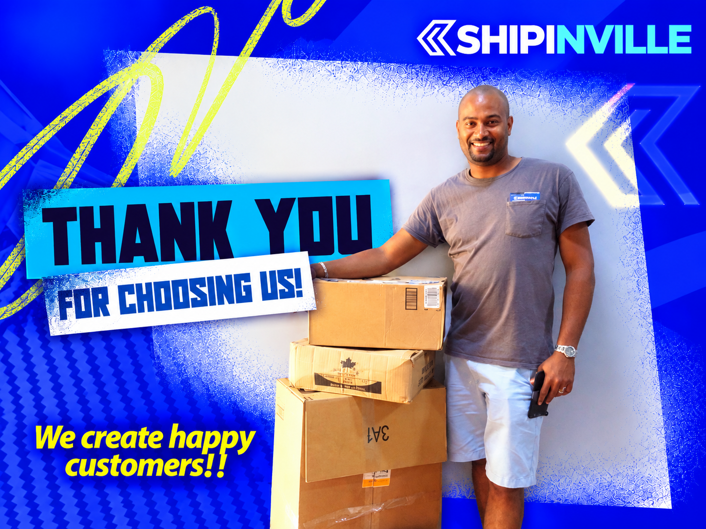 Happy customer 