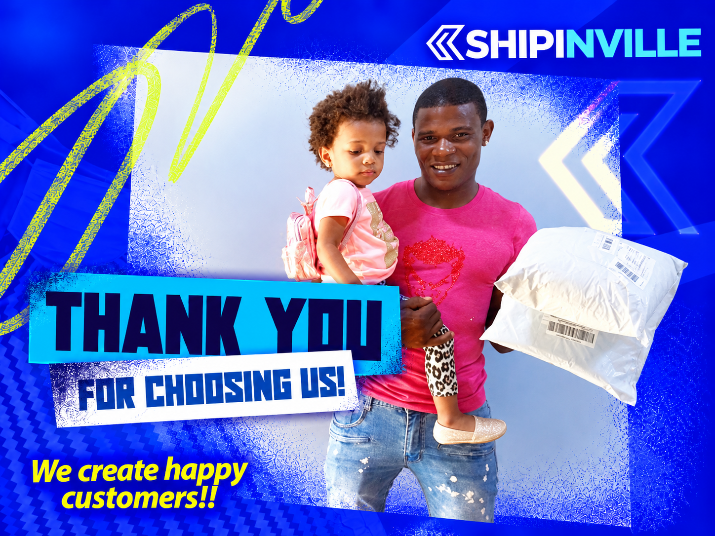 Happy customer